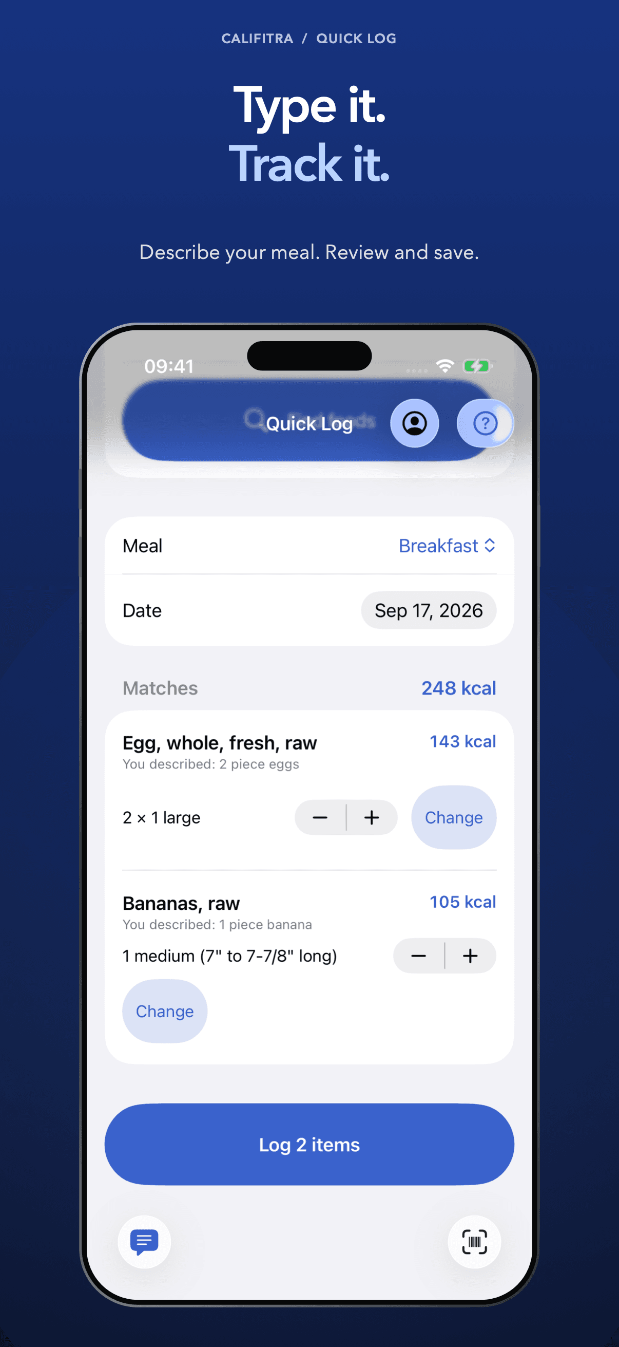Califitra iPhone screenshot 3