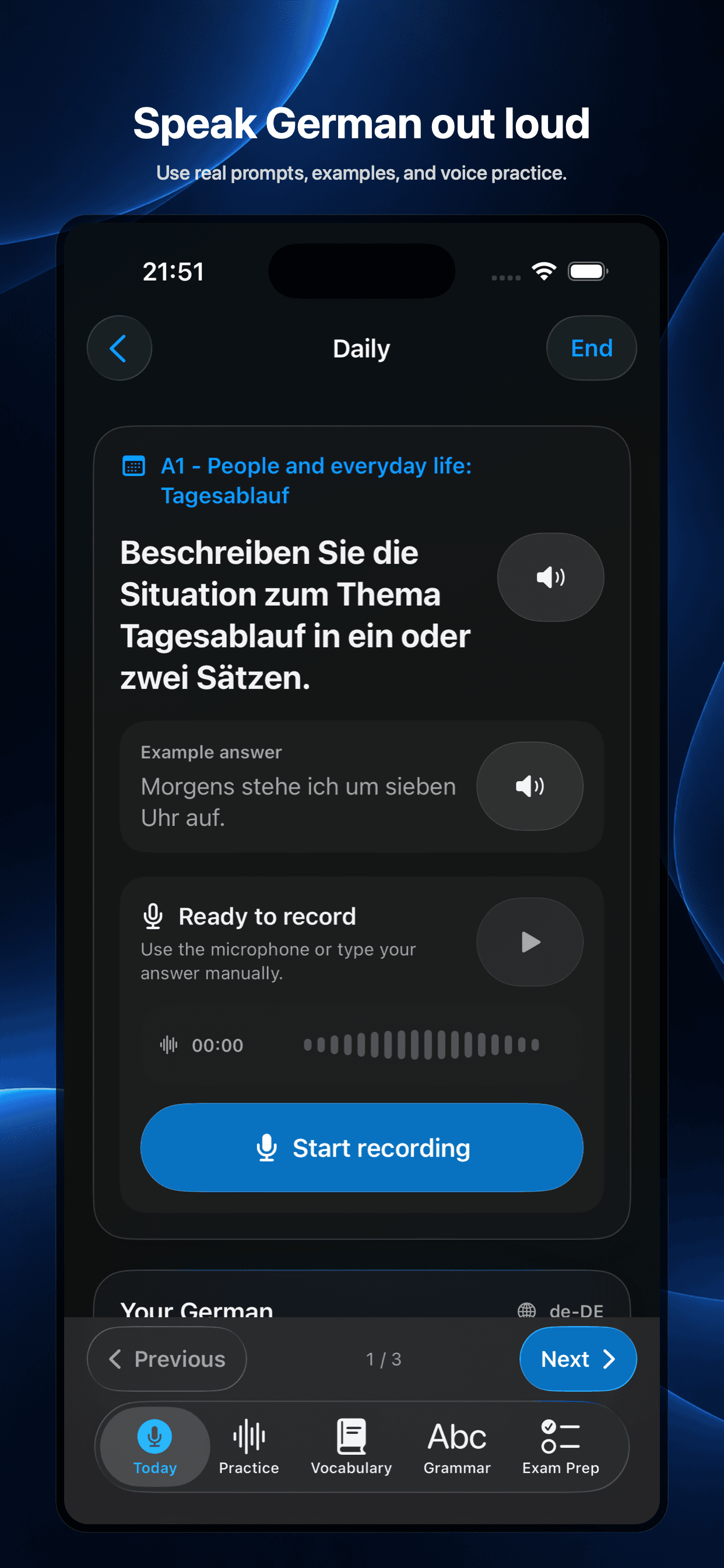 GermanUp iPhone screenshot 4