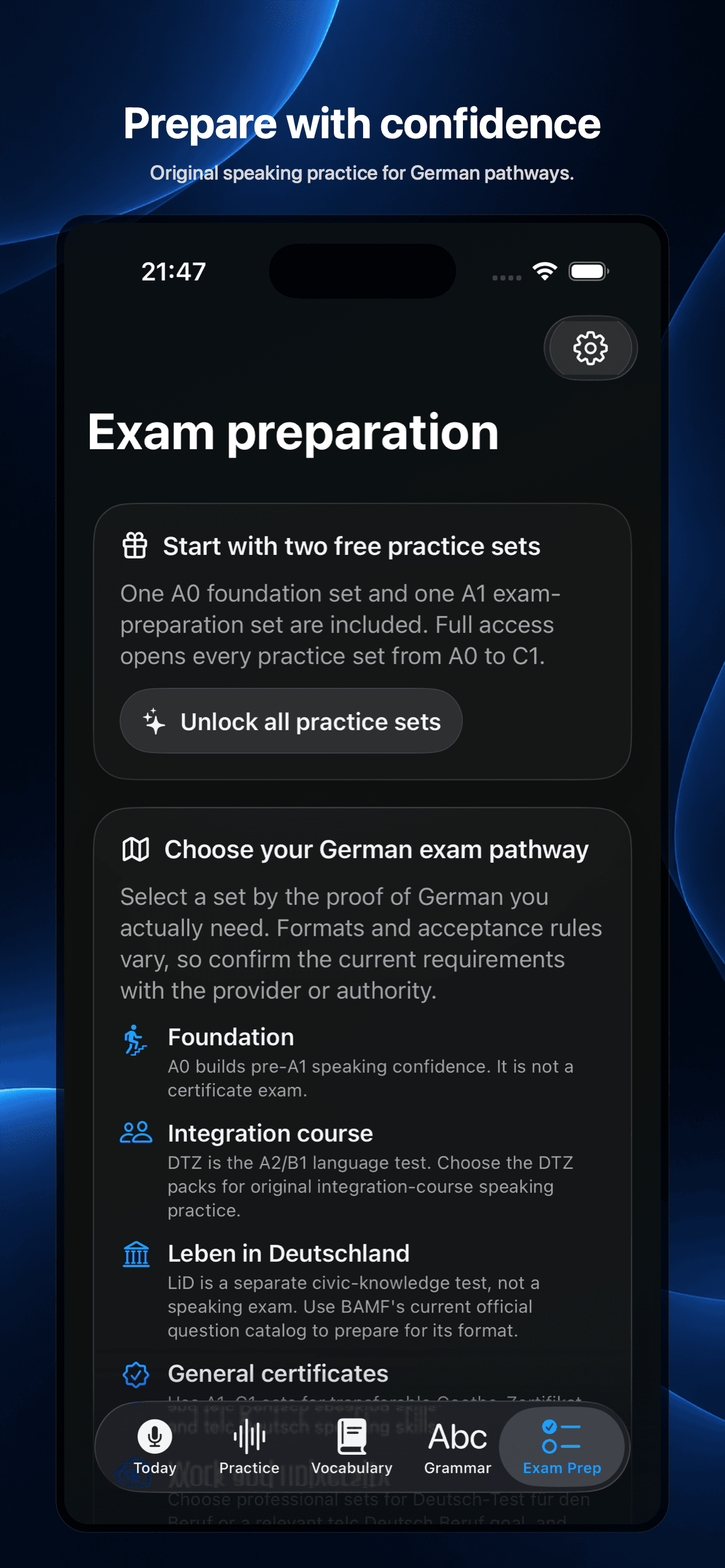 GermanUp iPhone screenshot 8