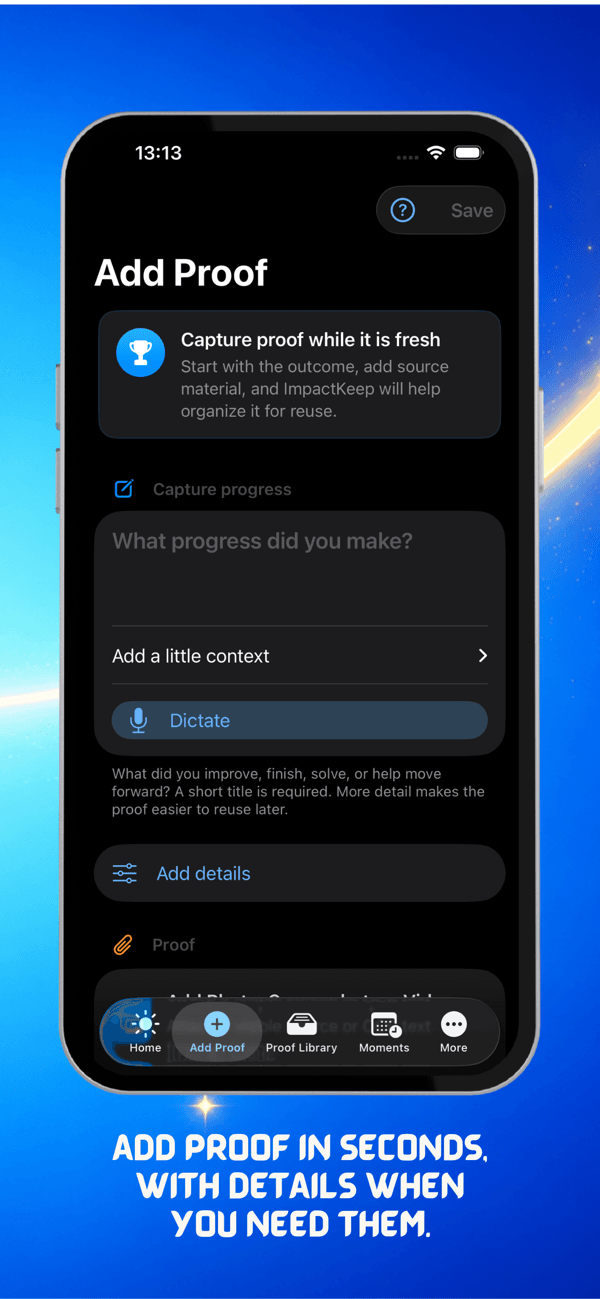 ImpactKeep screenshot 3