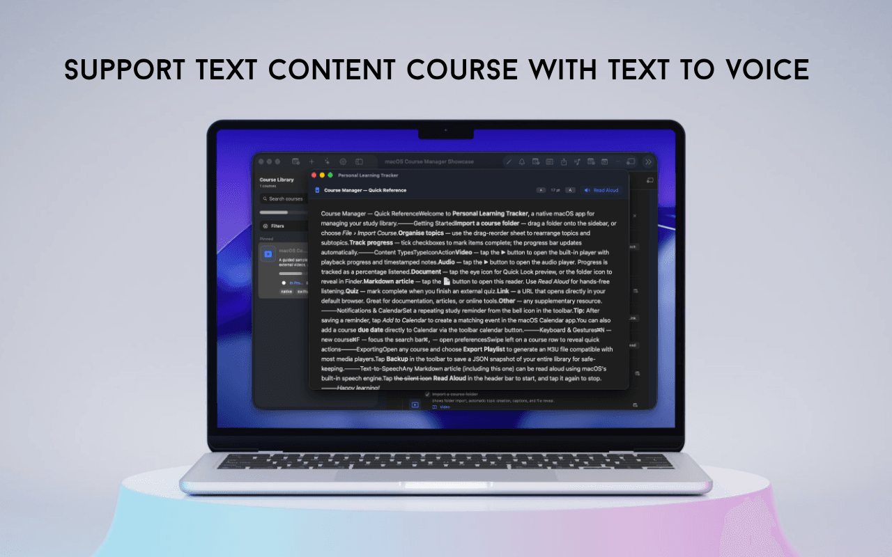Personal Learning Tracker screenshot 4