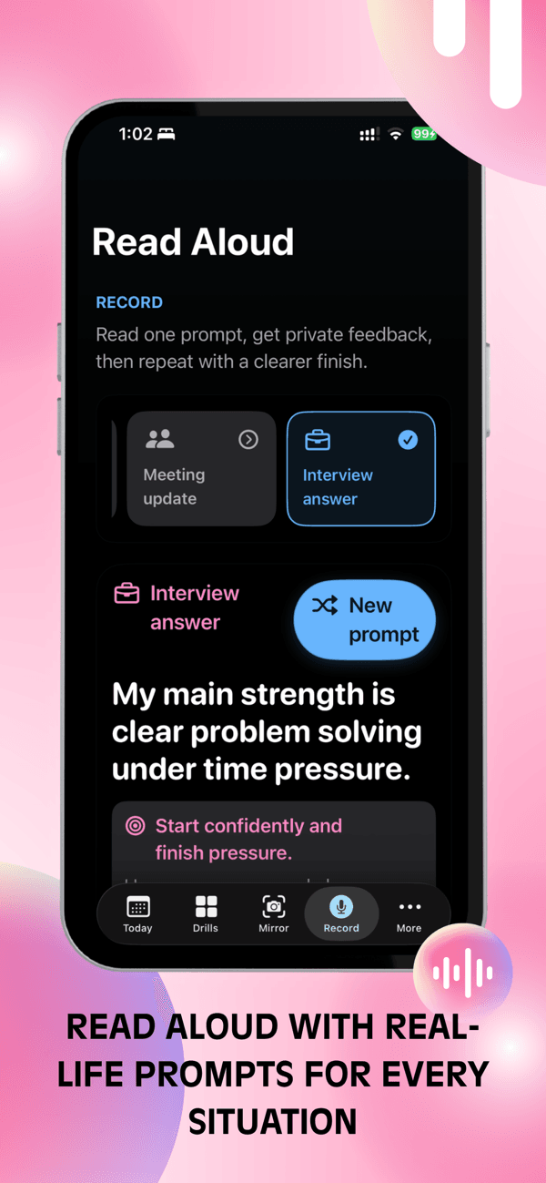 SpeechFit screenshot 4
